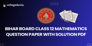 Bihar Board Class 12 Mathematics Question Paper 2026